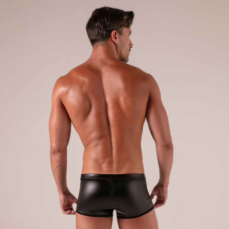 Boxer Master - Boxer Sexy Homme en Imitation Cuir | Absolu Male