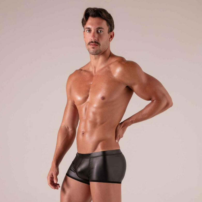 Boxer Master - Boxer Sexy Homme en Imitation Cuir | Absolu Male