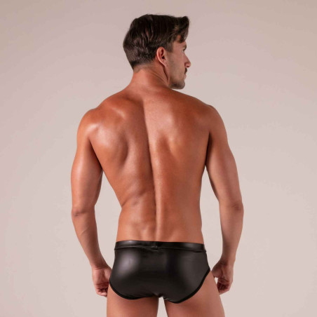 Slip Faux Cuir Homme - Slip Master Sexy et Elégant | Absolu Male