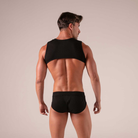 Harnais A Lacet Homme – Harnais En Tissu Côtelé Sexy | Absolu Male
