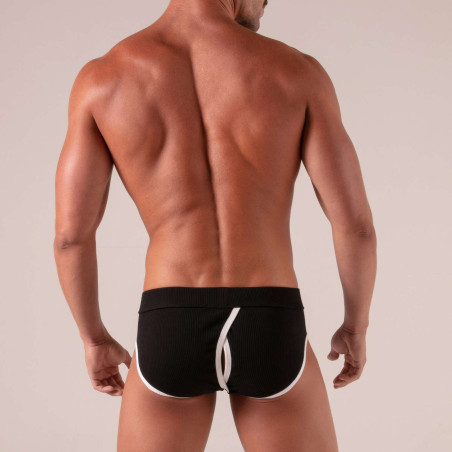 Slip Ouvert Homme - Slip A Fente Avant Et Arrière Sexy | Absolu Male