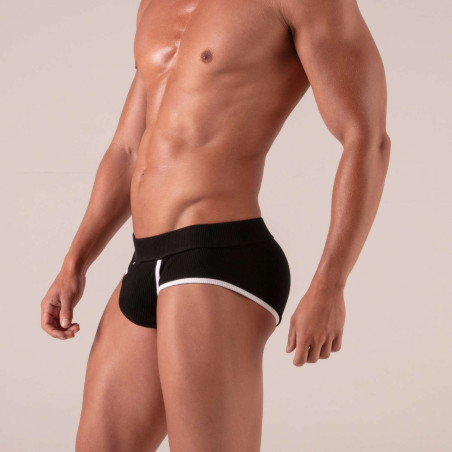 Slip Ouvert Homme - Slip A Fente Avant Et Arrière Sexy | Absolu Male